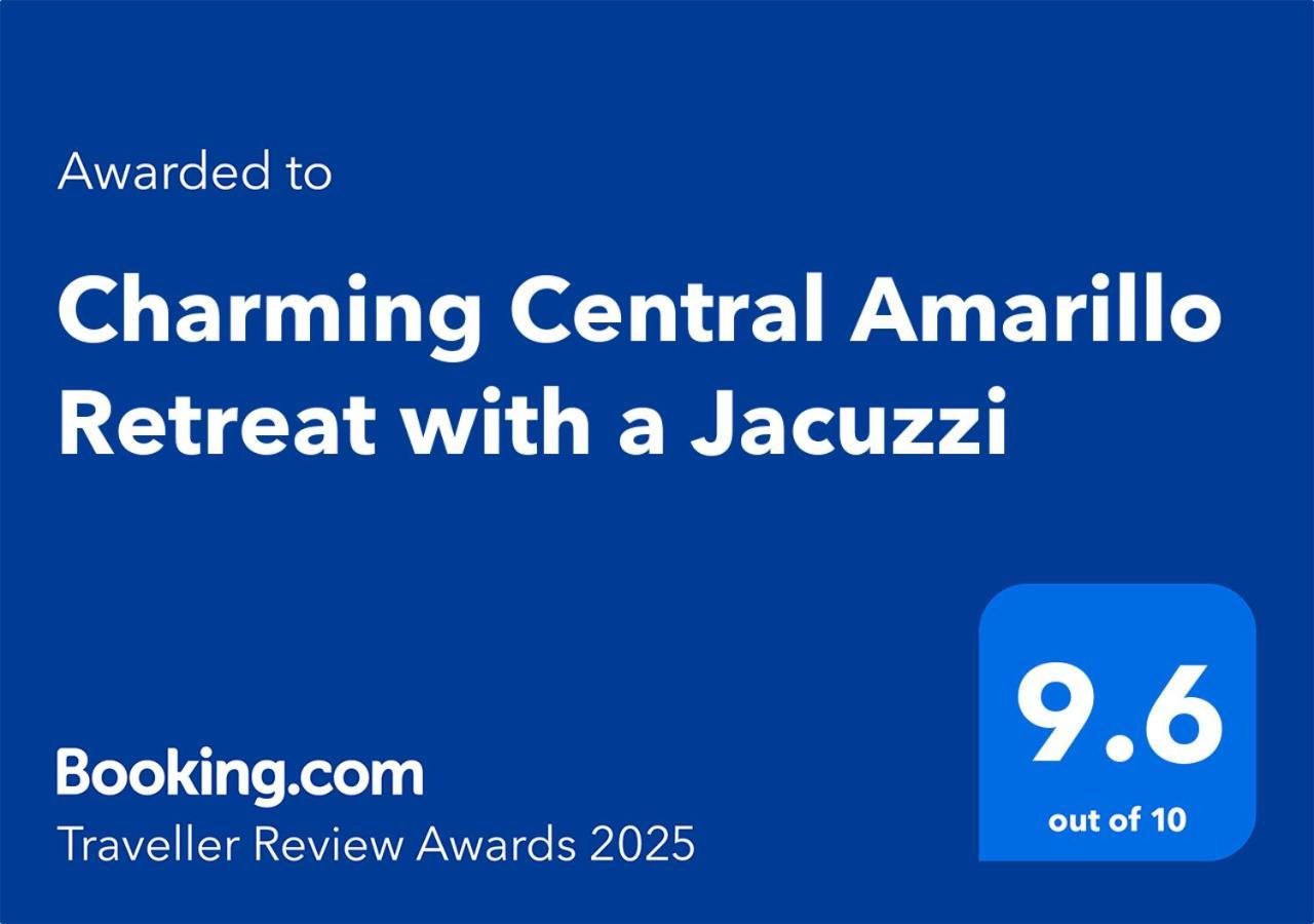 Charming Central Amarillo Retreat With A Jacuzzi Ngoại thất bức ảnh